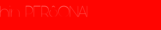 Bunya-Thin_PERSONAL_英文字体