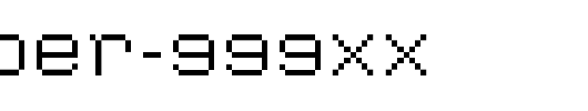 CALIPER-999XX.otf