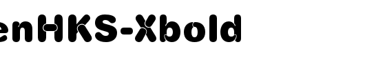 COYuenHKS-Xbold_其他字体