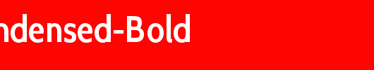 CabinCondensed-Bold_英文字体