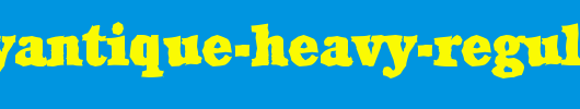 CalgaryAntique-Heavy-Regular.ttf