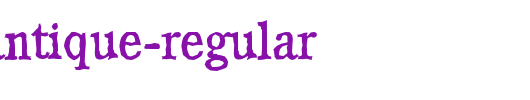 CalgaryAntique-Regular.ttf