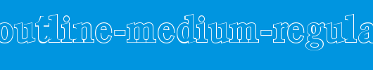 CalgaryOutline-Medium-Regular.ttf