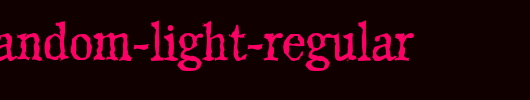 CalgaryRandom-Light-Regular.ttf