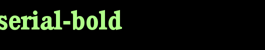 CalgarySerial-Bold.ttf