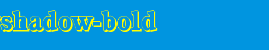 CalgaryShadow-Bold.ttf