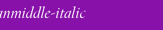 CalifornianMiddle-Italic.otf