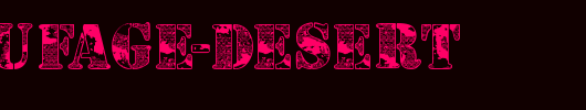 Camoufage-Desert.ttf