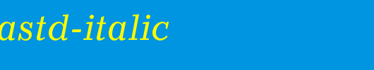 CandidaStd-Italic.otf