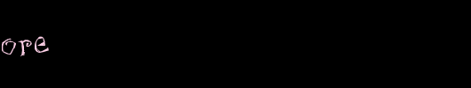 Canker-Sore_英文字体