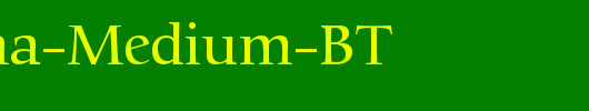 Carmina-Medium-BT_英文字体