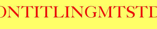 CaslonTitlingMTStd.otf