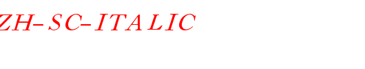CaslonZH-SC-Italic.otf