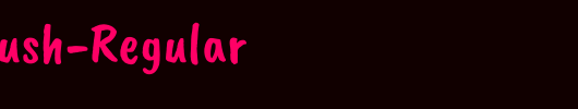 CaveatBrush-Regular_英文字体