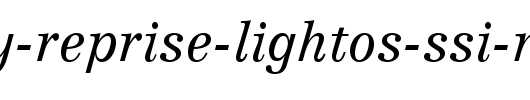 Century-Reprise-LightOS-SSi-Normal.ttf