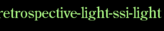 Century-Retrospective-Light-SSi-Light.ttf