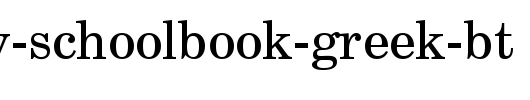 Century-Schoolbook-Greek-BT.ttf