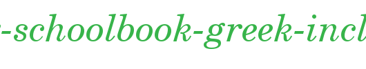 Century-Schoolbook-Greek-Inclined-BT.ttf