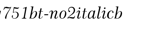 Century751BT-No2ItalicB.otf