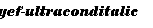 CenturyEF-UltraCondItalic.otf