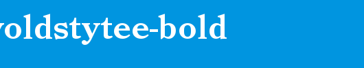 CenturyOldStyTEE-Bold.TTF