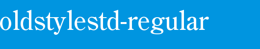 CenturyOldStyleStd-Regular.otf