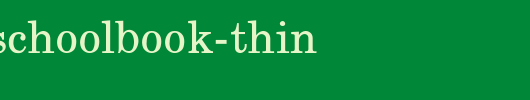 CenturySchoolbook-Thin.ttf
