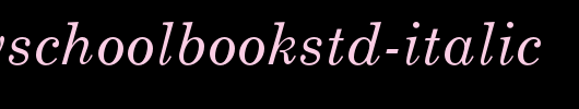 CenturySchoolbookStd-Italic.otf