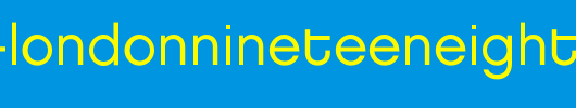 Chalet-LondonNineteenEighty.ttf
