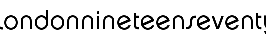 Chalet-LondonNineteenSeventy.otf