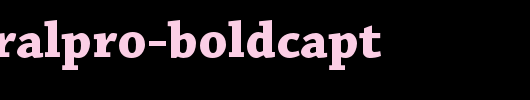 ChaparralPro-BoldCapt.otf