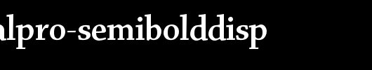 ChaparralPro-SemiboldDisp.otf