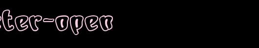 Character-Open.TTF