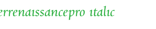 CharpentierRenaissancePro-Italic.otf