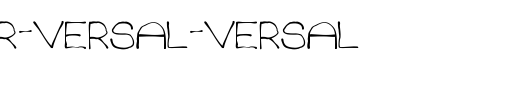 Chavenir-Versal-Versal.ttf