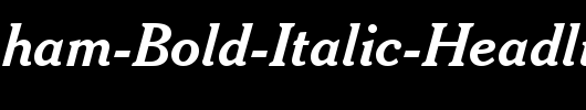 Cheltenham-Bold-Italic-Headline-BT_英文字体