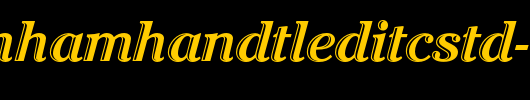 CheltenhamHandtledITCStd-Italic.otf