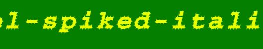 Chisel-Spiked-Italic.ttf
