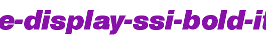 Choque-Display-SSi-Bold-Italic.ttf