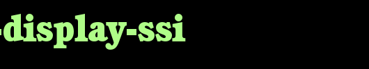 Chorea-Display-SSi.ttf