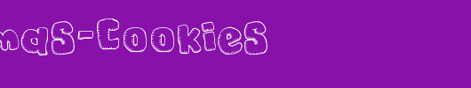 Christmas-Cookies_英文字体