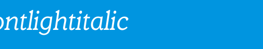ClaremontLightItalic.otf