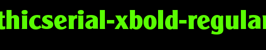 ClearGothicSerial-Xbold-Regular.ttf