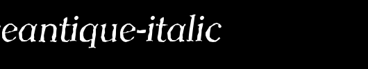 ClearfaceAntique-Italic.ttf