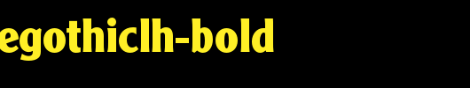 ClearfaceGothicLH-Bold.otf