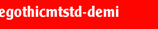 ClearfaceGothicMTStd-Demi.otf