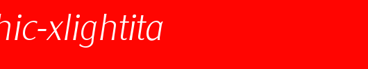 Cleargothic-XlightIta.otf