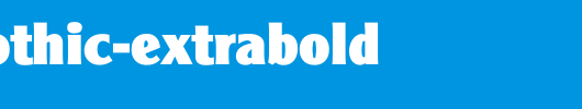 Cleaxgothic-ExtraBold.otf
