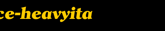 Clerface-HeavyIta.otf