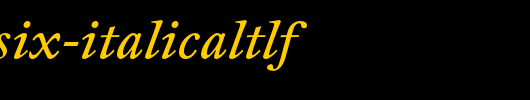 CliffordSix-ItalicAltLF.otf